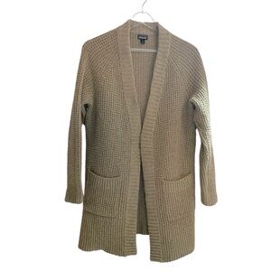 Patagonia Women’s Beige Knit Open Front Cardigan Sweater - Size Small